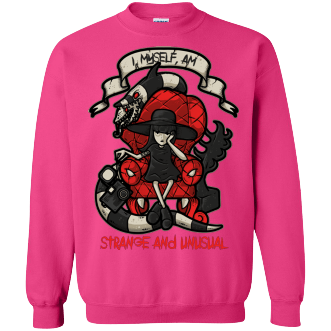 Sweatshirts Heliconia / Small LYDIA THE STRANGE Crewneck Sweatshirt
