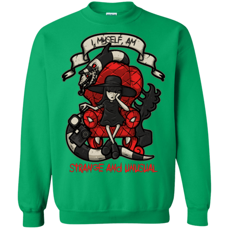 Sweatshirts Irish Green / Small LYDIA THE STRANGE Crewneck Sweatshirt