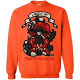 Sweatshirts Orange / Small LYDIA THE STRANGE Crewneck Sweatshirt