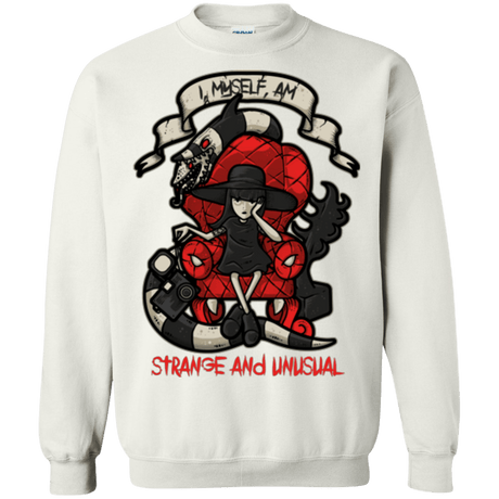 Sweatshirts White / Small LYDIA THE STRANGE Crewneck Sweatshirt