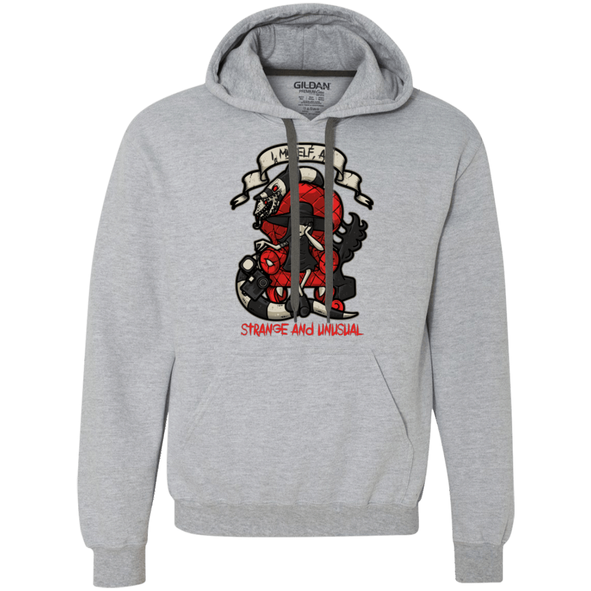 Sweatshirts Sport Grey / Small LYDIA THE STRANGE Premium Fleece Hoodie