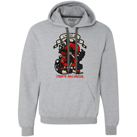 Sweatshirts Sport Grey / Small LYDIA THE STRANGE Premium Fleece Hoodie