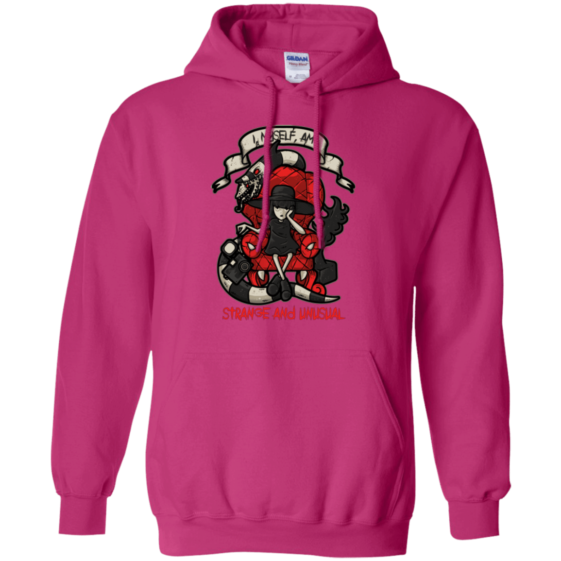 Sweatshirts Heliconia / Small LYDIA THE STRANGE Pullover Hoodie