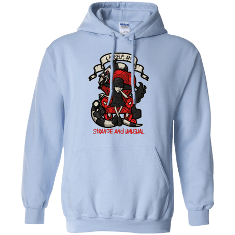 Sweatshirts Light Blue / Small LYDIA THE STRANGE Pullover Hoodie