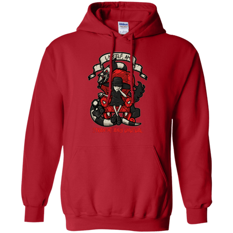 Sweatshirts Red / Small LYDIA THE STRANGE Pullover Hoodie