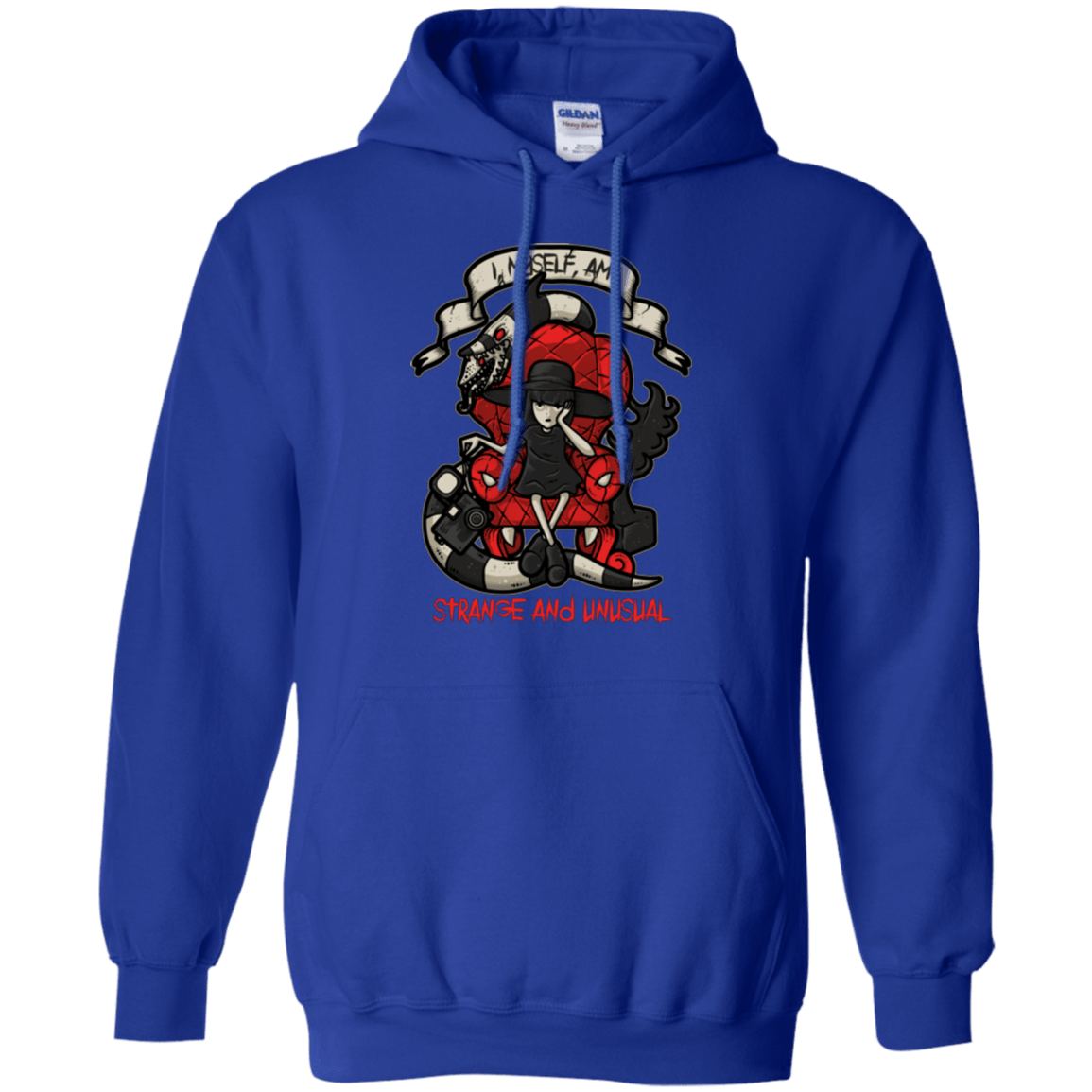 Sweatshirts Royal / Small LYDIA THE STRANGE Pullover Hoodie