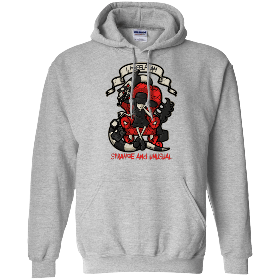 Sweatshirts Sport Grey / Small LYDIA THE STRANGE Pullover Hoodie