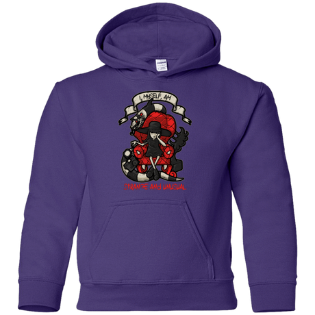 Sweatshirts Purple / YS LYDIA THE STRANGE Youth Hoodie