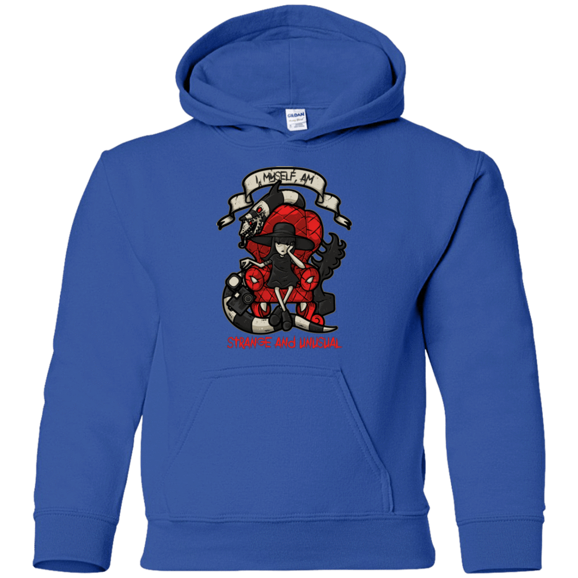 Sweatshirts Royal / YS LYDIA THE STRANGE Youth Hoodie