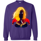 Sweatshirts Purple / S M A R V E L Crewneck Sweatshirt