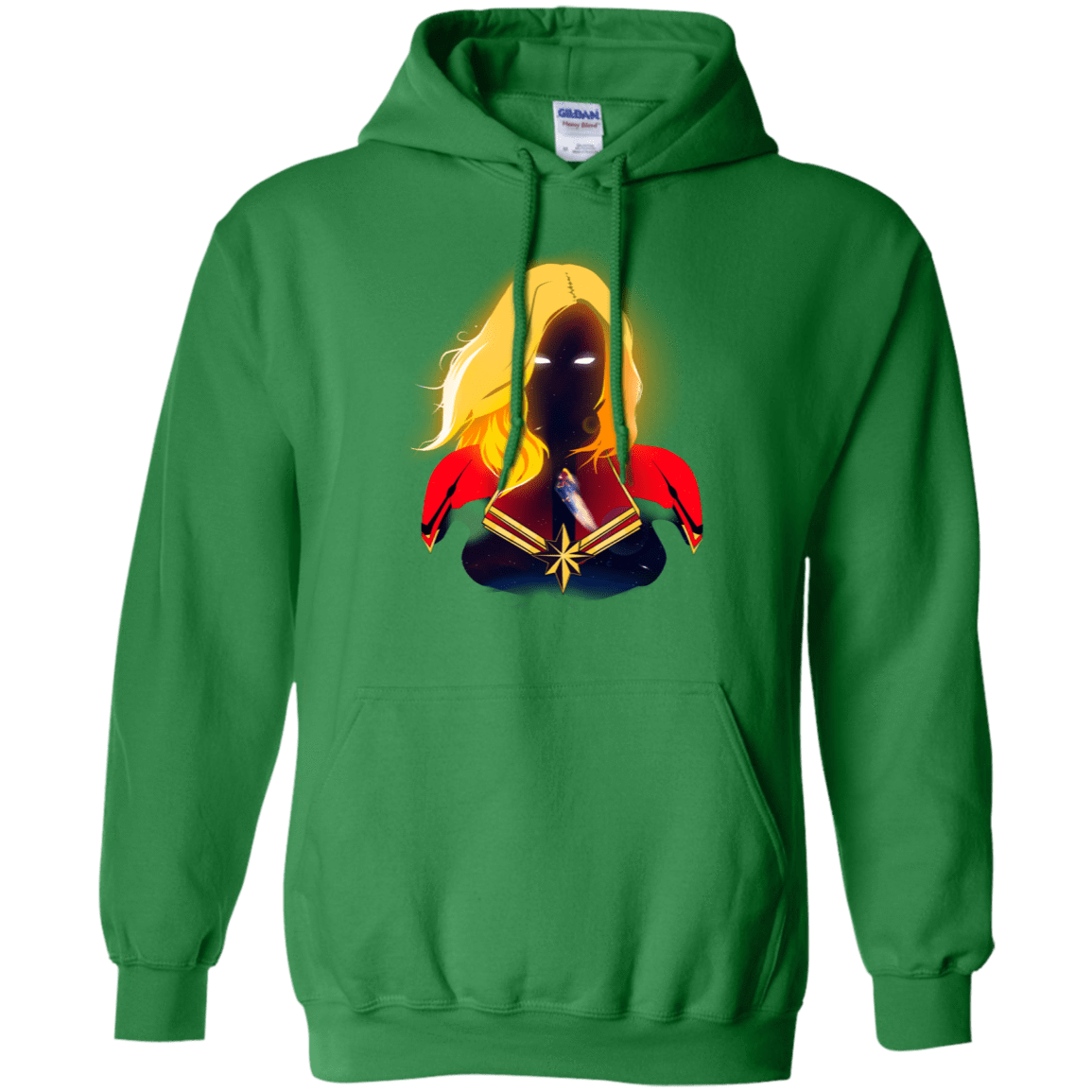 Sweatshirts Irish Green / S M A R V E L Pullover Hoodie