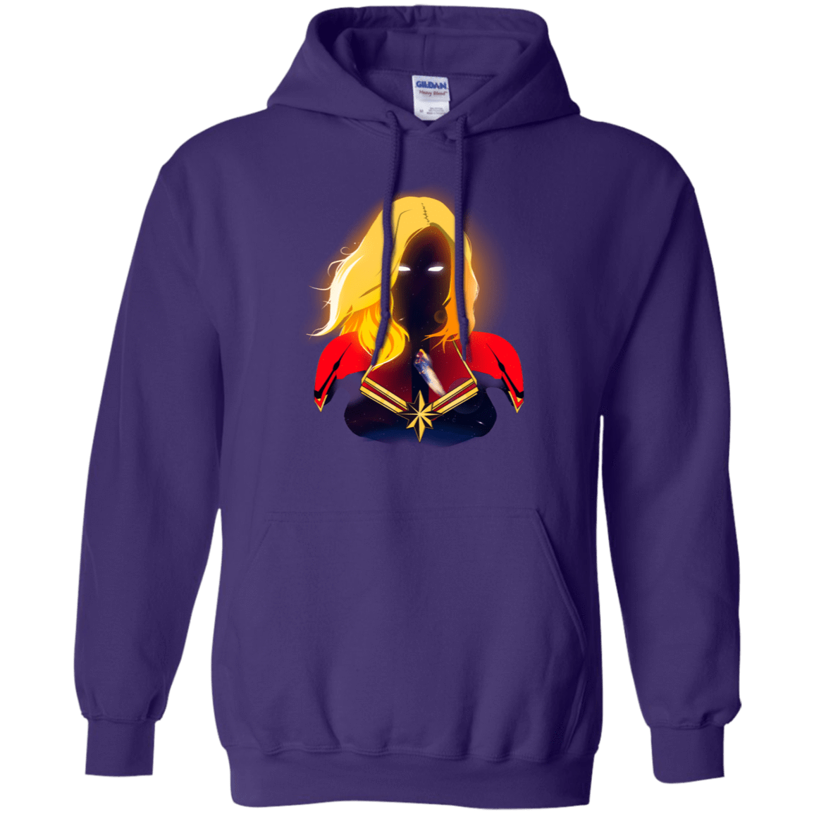 Sweatshirts Purple / S M A R V E L Pullover Hoodie