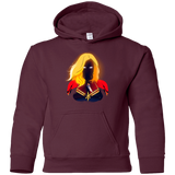 Sweatshirts Maroon / YS M A R V E L Youth Hoodie