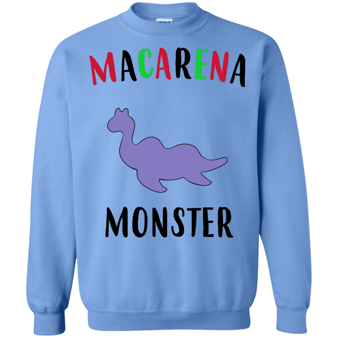 Sweatshirts Carolina Blue / S Macarena Monster Crewneck Sweatshirt