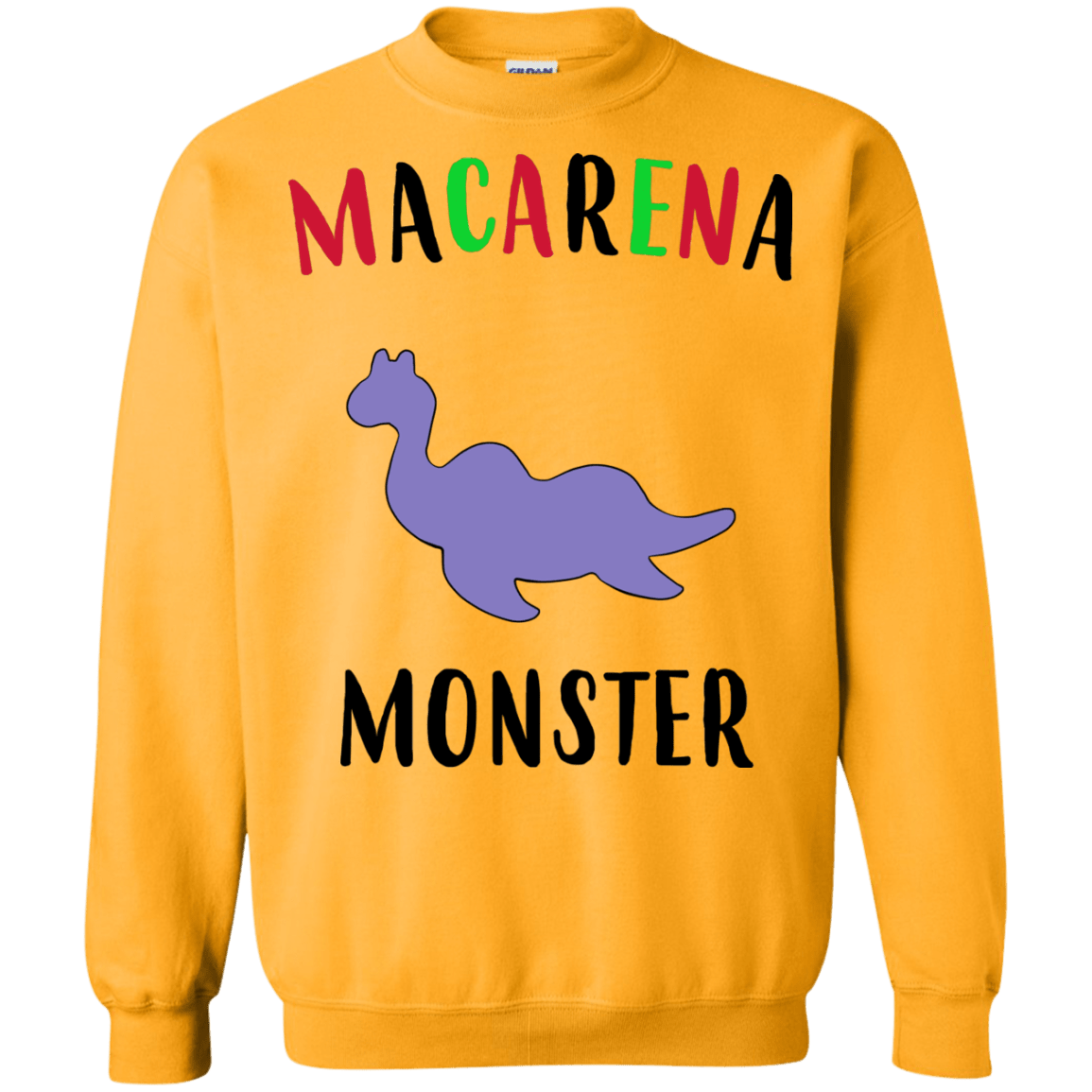 Sweatshirts Gold / S Macarena Monster Crewneck Sweatshirt