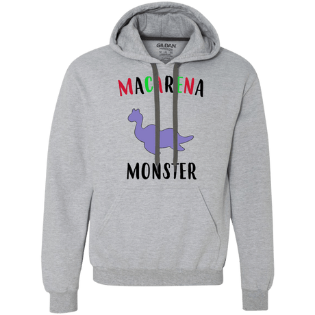 Sweatshirts Sport Grey / S Macarena Monster Premium Fleece Hoodie