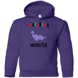 Sweatshirts Purple / YS Macarena Monster Youth Hoodie