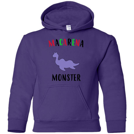 Sweatshirts Purple / YS Macarena Monster Youth Hoodie