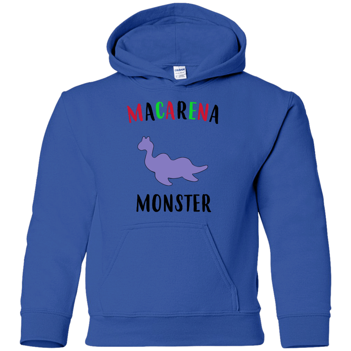 Sweatshirts Royal / YS Macarena Monster Youth Hoodie
