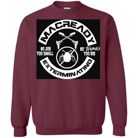 Sweatshirts Maroon / Small Macready V6 Crewneck Sweatshirt