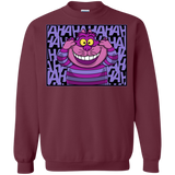 Sweatshirts Maroon / Small Mad Cat Crewneck Sweatshirt