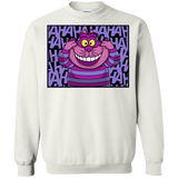 Sweatshirts White / Small Mad Cat Crewneck Sweatshirt