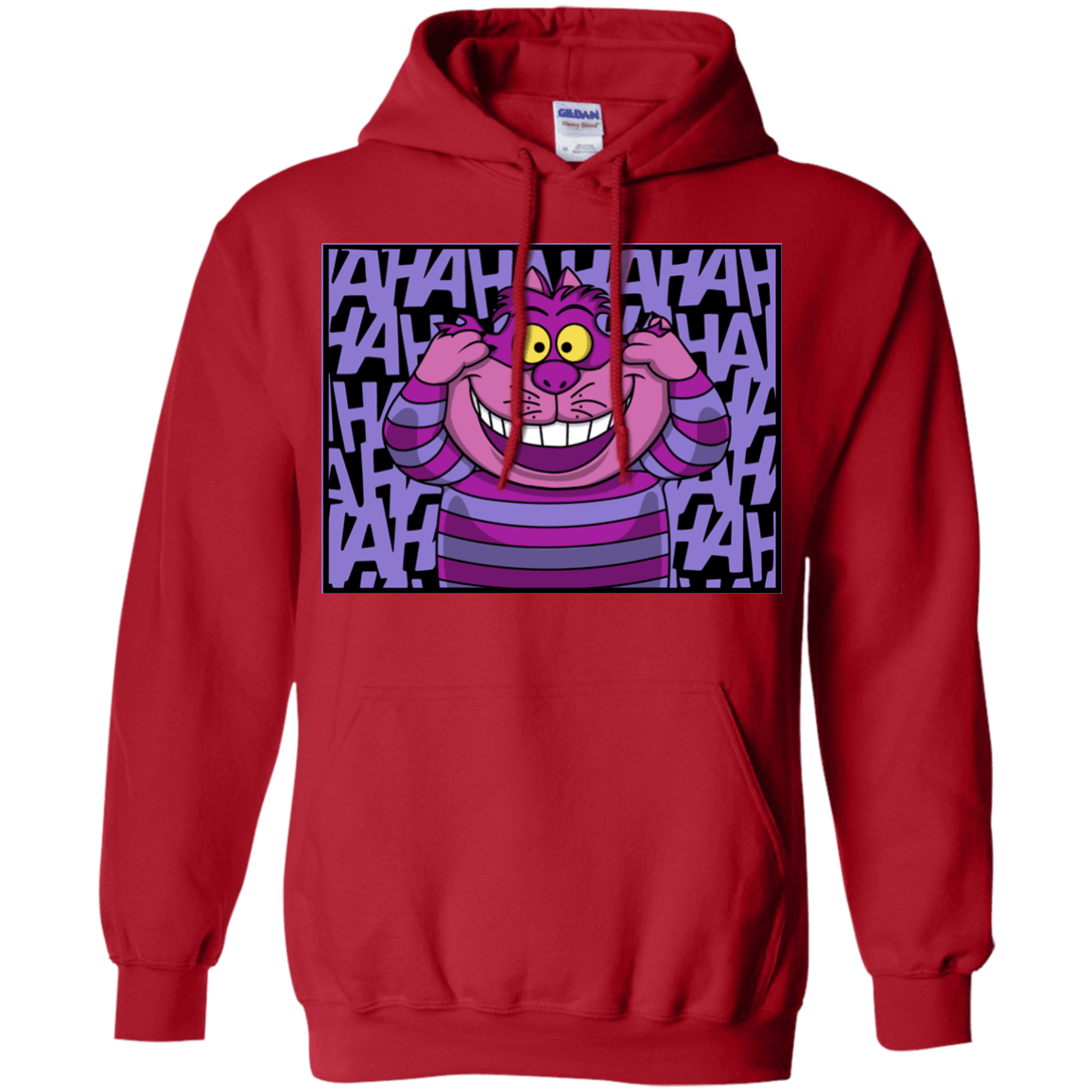 Sweatshirts Red / Small Mad Cat Pullover Hoodie