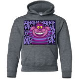 Sweatshirts Dark Heather / YS Mad Cat Youth Hoodie