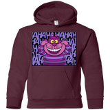 Sweatshirts Maroon / YS Mad Cat Youth Hoodie