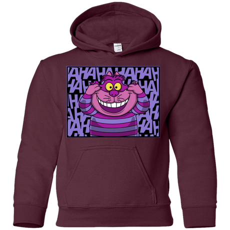 Sweatshirts Maroon / YS Mad Cat Youth Hoodie