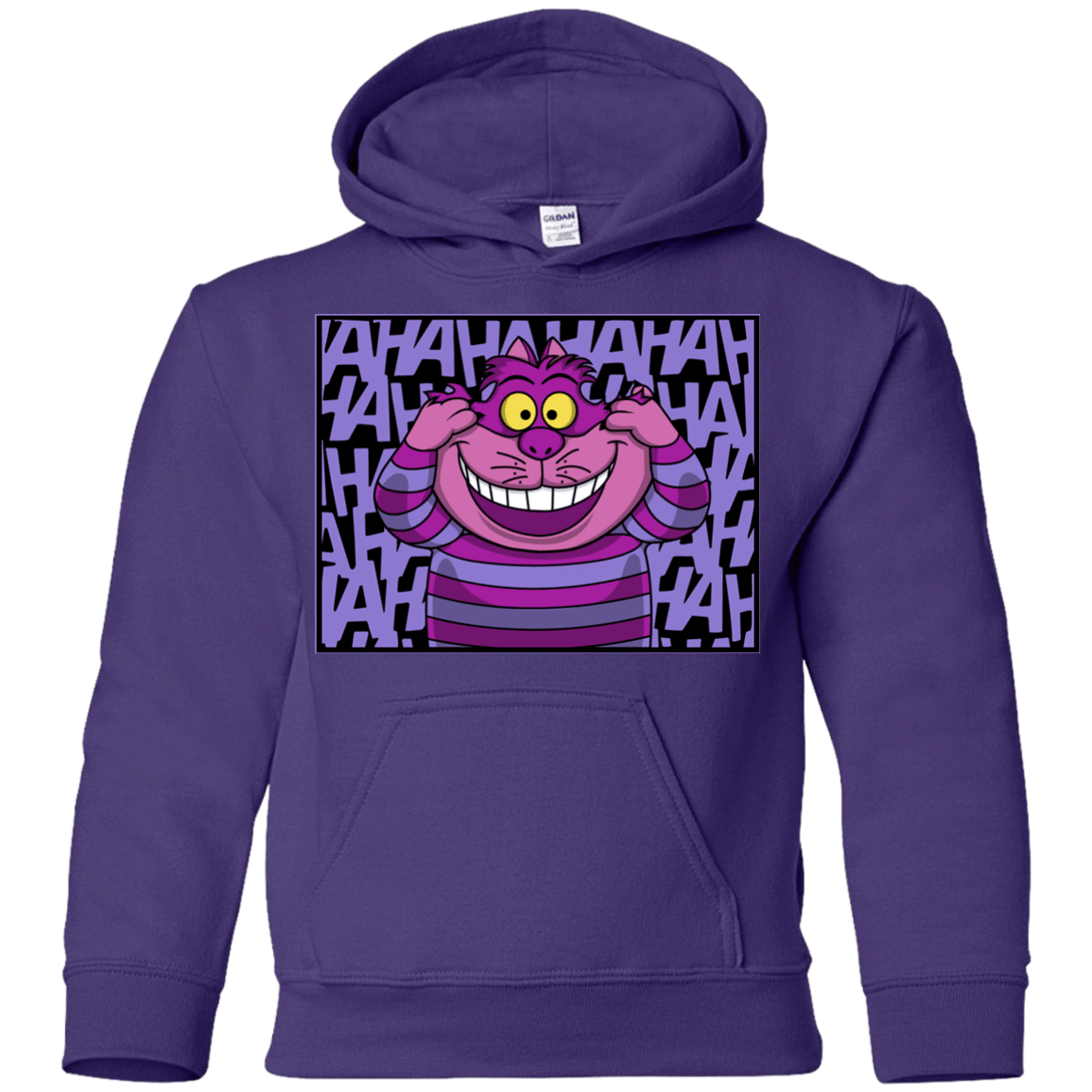 Sweatshirts Purple / YS Mad Cat Youth Hoodie