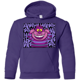 Sweatshirts Purple / YS Mad Cat Youth Hoodie