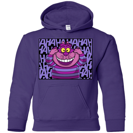 Sweatshirts Purple / YS Mad Cat Youth Hoodie
