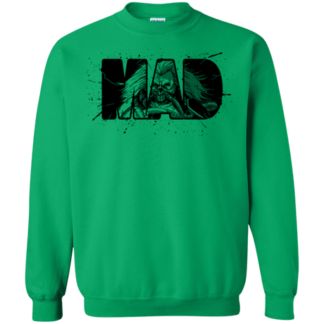Sweatshirts Irish Green / Small MAD Crewneck Sweatshirt