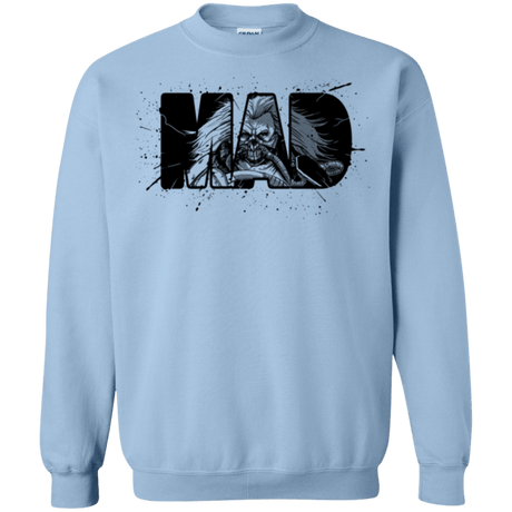 Sweatshirts Light Blue / Small MAD Crewneck Sweatshirt