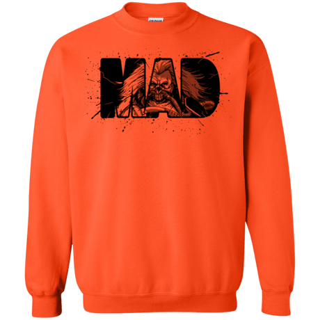 Sweatshirts Orange / Small MAD Crewneck Sweatshirt