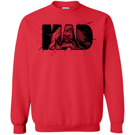 Sweatshirts Red / Small MAD Crewneck Sweatshirt