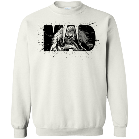 Sweatshirts White / Small MAD Crewneck Sweatshirt