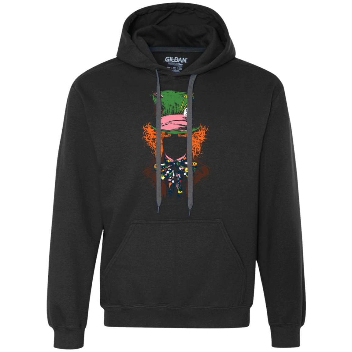 Sweatshirts Black / S Mad Hatter Premium Fleece Hoodie