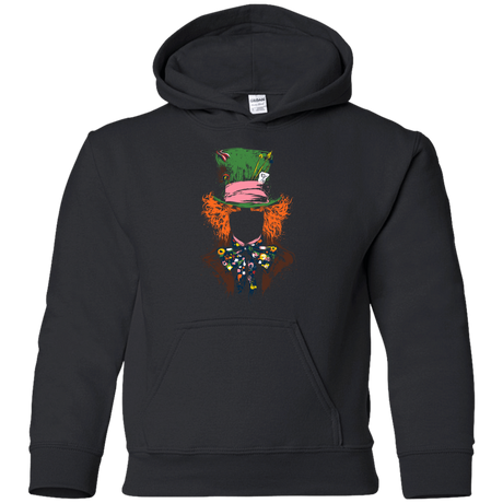 Sweatshirts Black / YS Mad Hatter Youth Hoodie