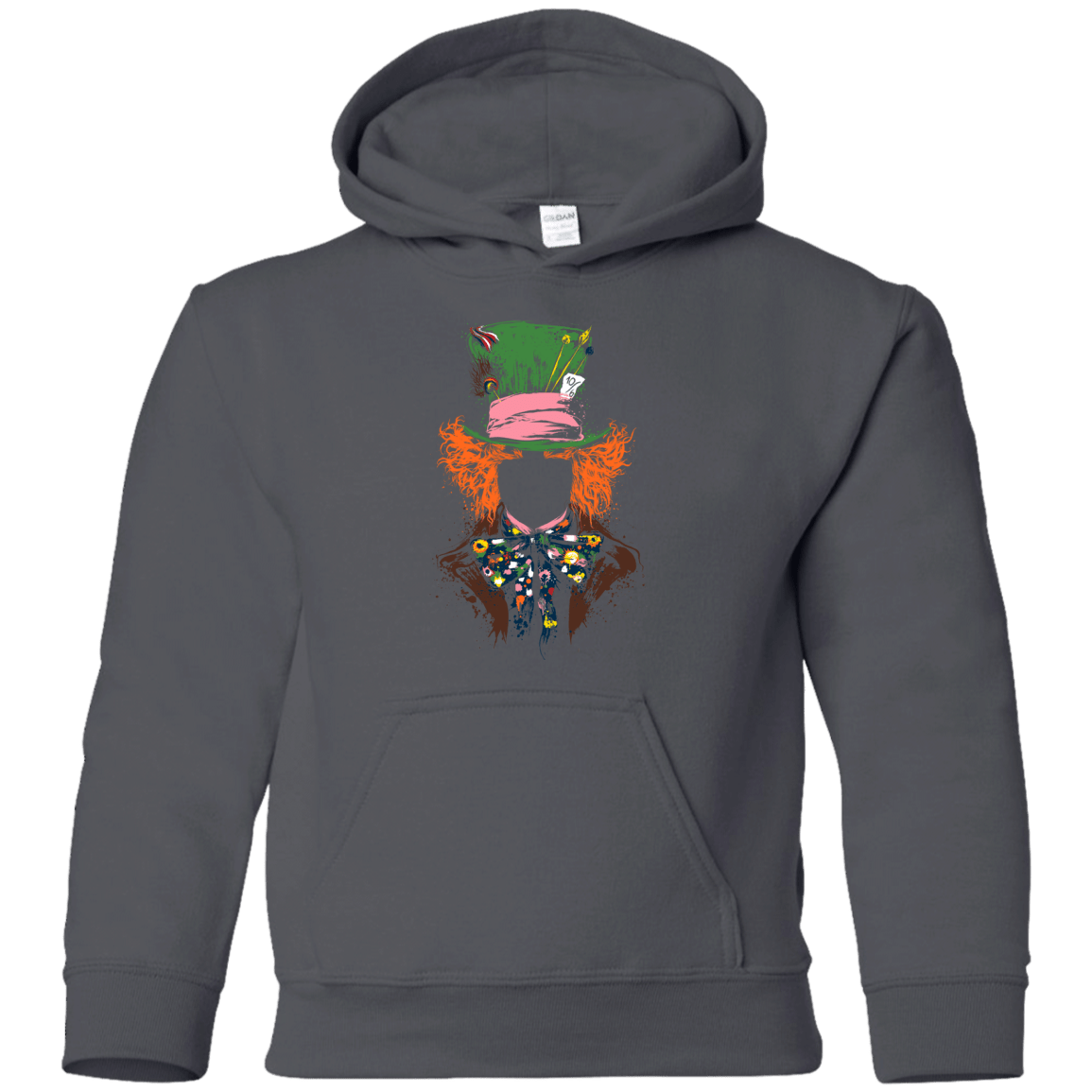 Sweatshirts Charcoal / YS Mad Hatter Youth Hoodie