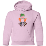 Sweatshirts Light Pink / YS Mad Hatter Youth Hoodie