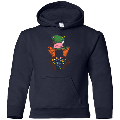 Sweatshirts Navy / YS Mad Hatter Youth Hoodie