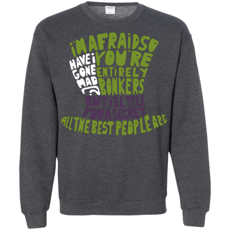 Sweatshirts Dark Heather / Small MAD HATTER2 Crewneck Sweatshirt