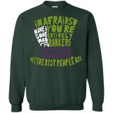 Sweatshirts Forest Green / Small MAD HATTER2 Crewneck Sweatshirt