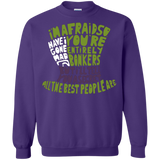 Sweatshirts Purple / Small MAD HATTER2 Crewneck Sweatshirt