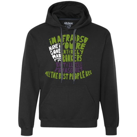 Sweatshirts Black / Small MAD HATTER2 Premium Fleece Hoodie