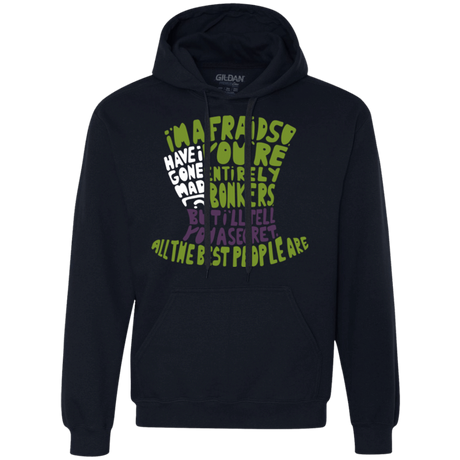 Sweatshirts Navy / Small MAD HATTER2 Premium Fleece Hoodie