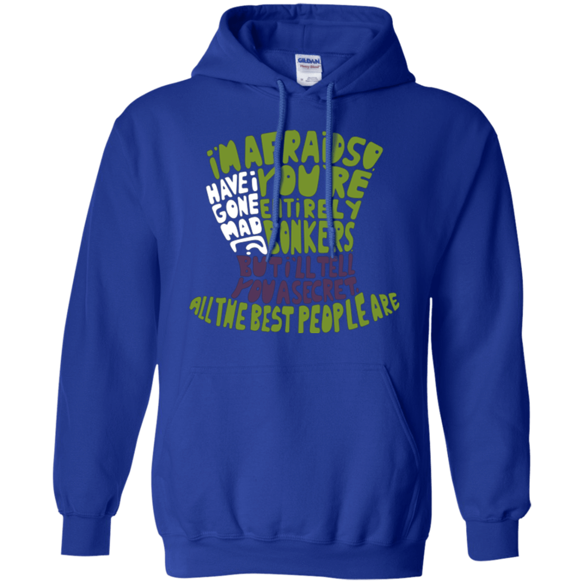 Sweatshirts Royal / Small MAD HATTER2 Pullover Hoodie