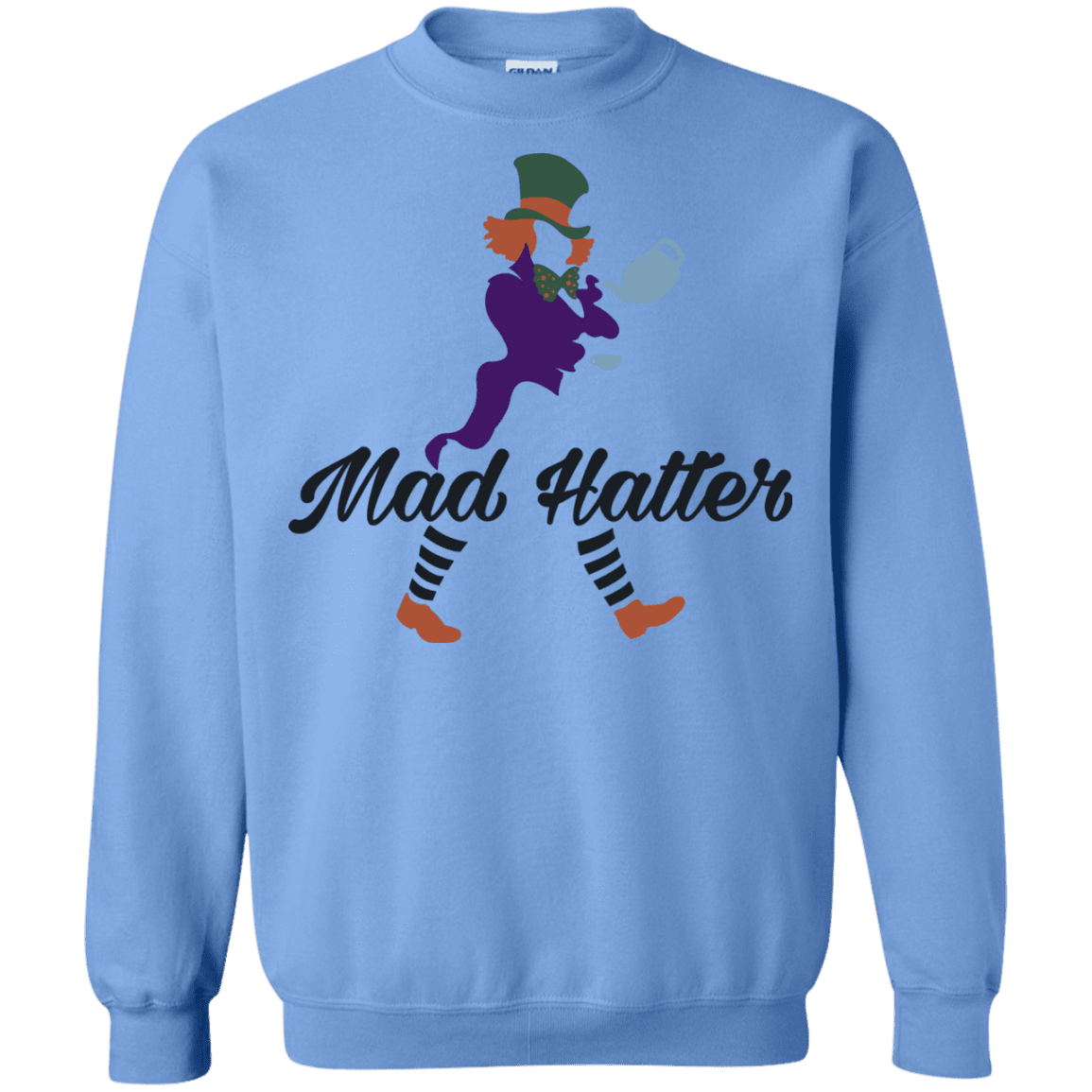 Sweatshirts Carolina Blue / Small Mad Hattter Crewneck Sweatshirt
